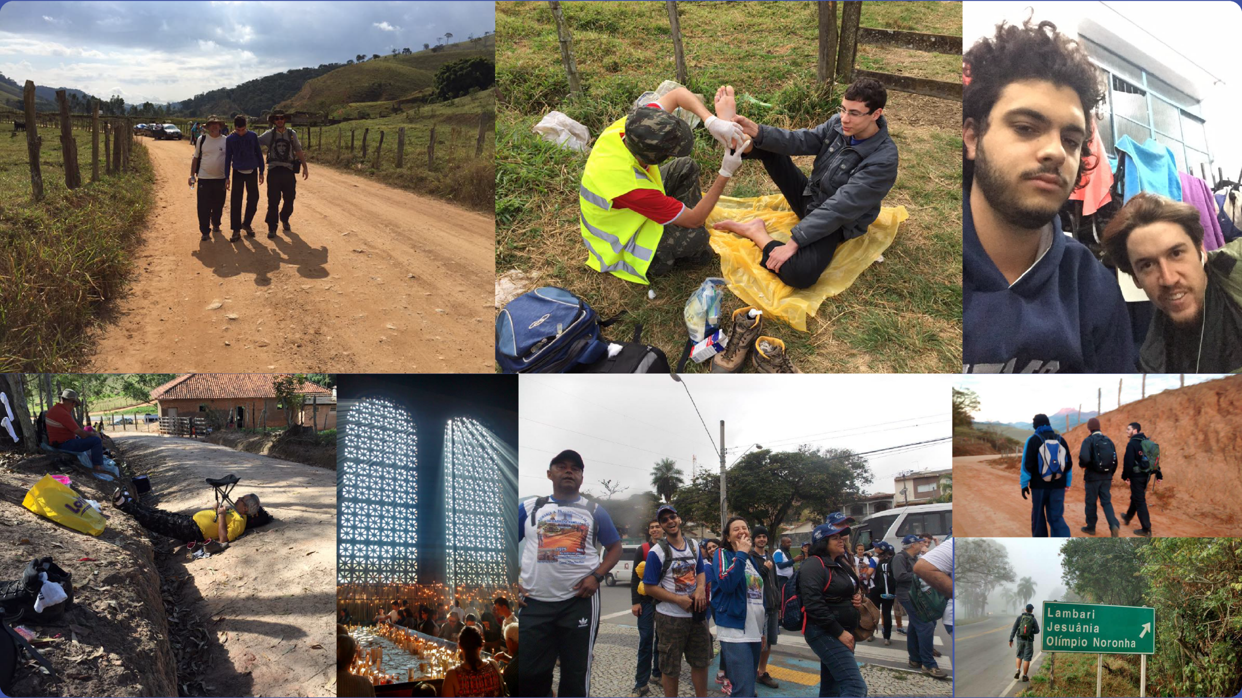 Mosaico documental com bastidores, afeto e paisagens